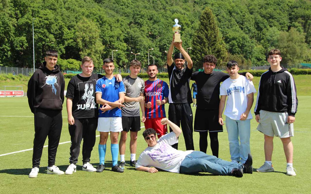 Fußballturnier im Leimbachstadion
