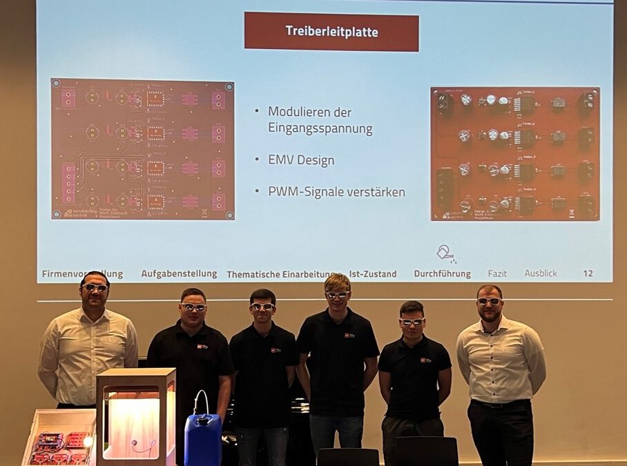 University Management unterstützt Technikerprojekt des Berufskollegs