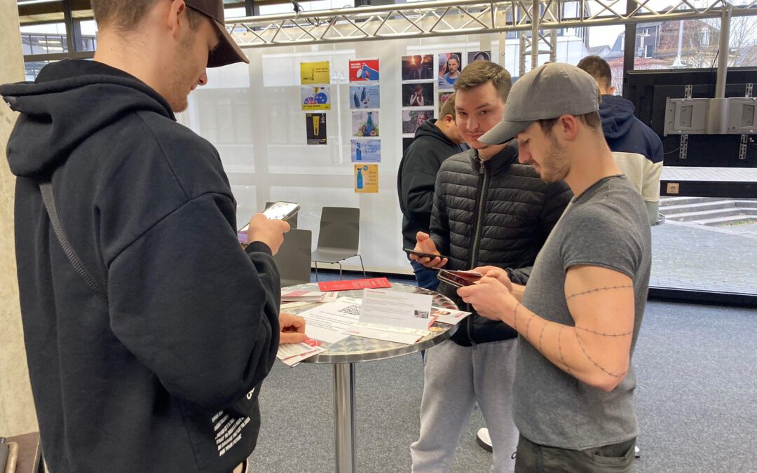 DKMS-Typisierungsaktion am Berufskolleg Technik